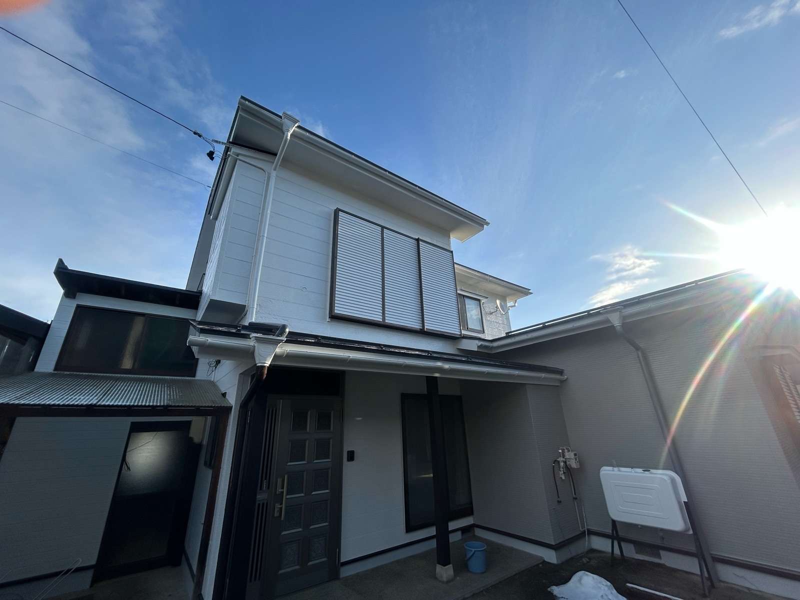 高山市新宮町にて改修塗装工事