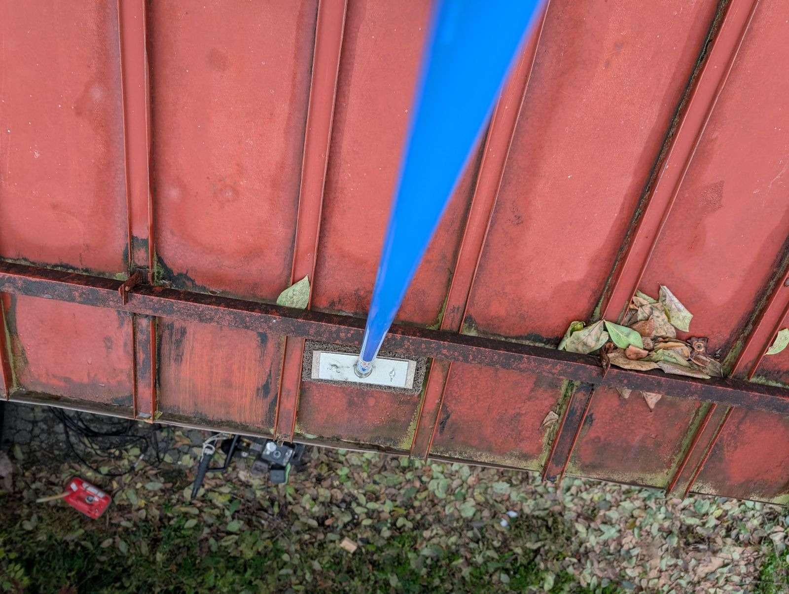 高山市国府町にて屋根塗装工事