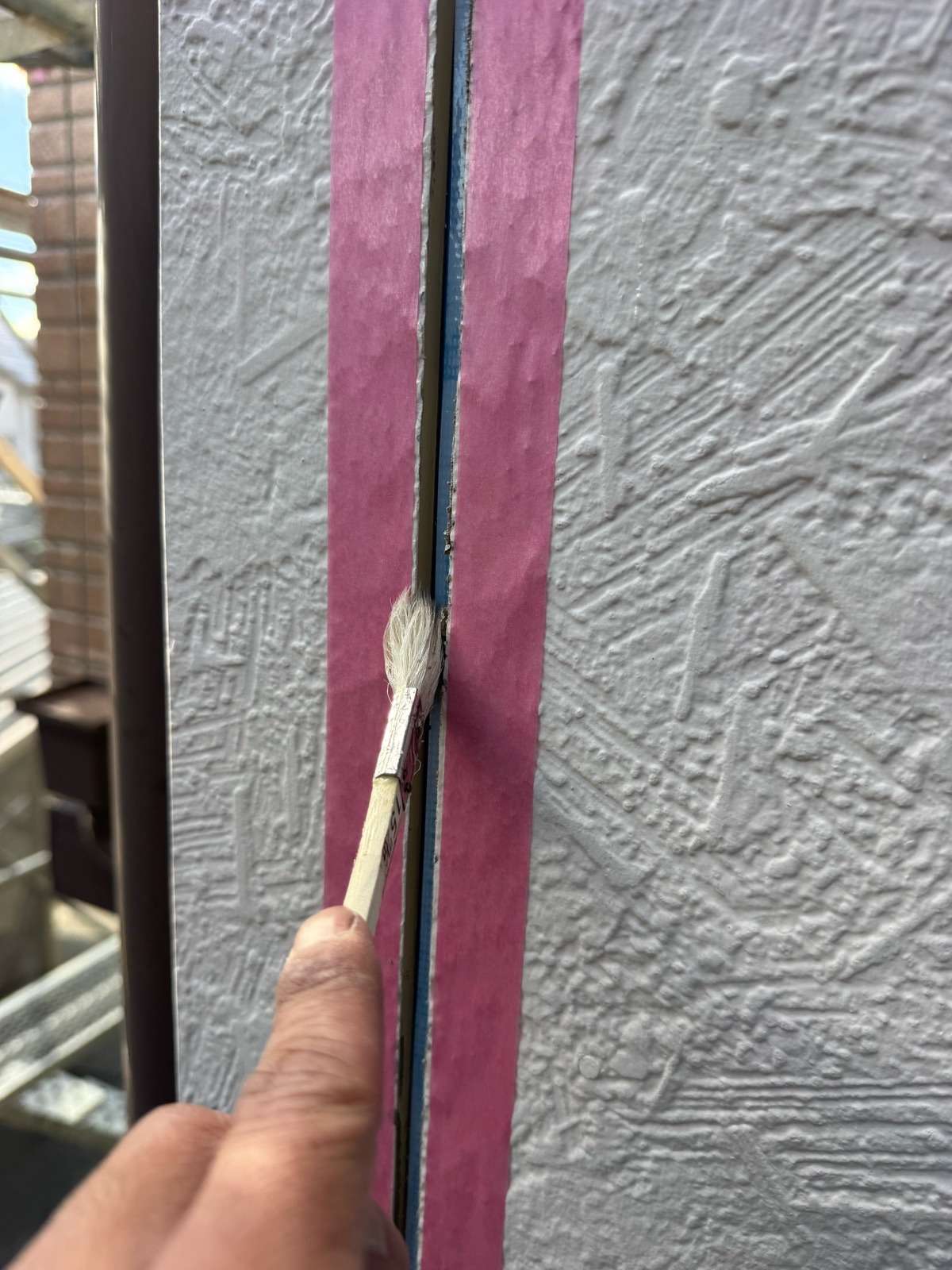 各務原市にて外壁塗装工事