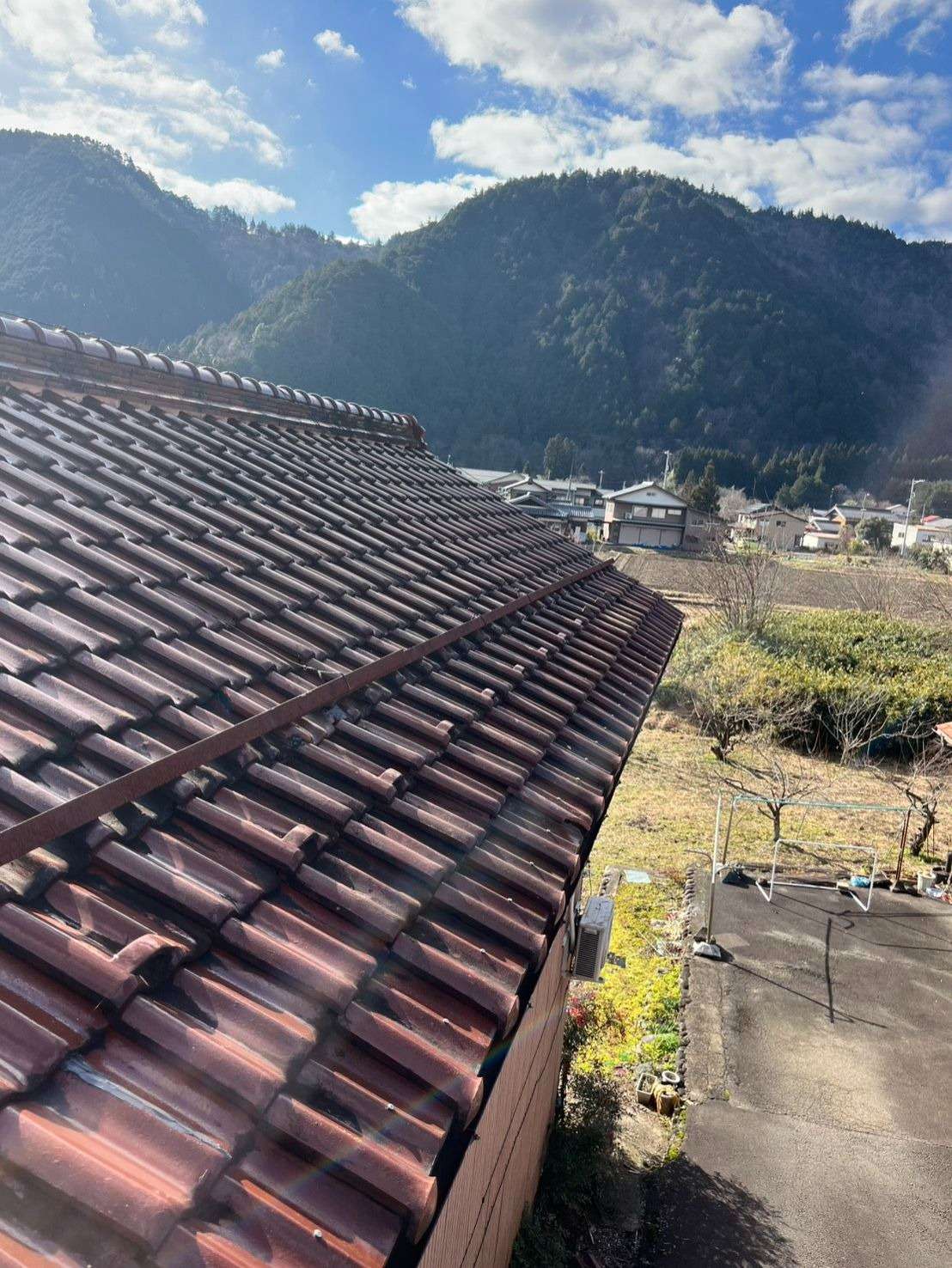 郡上市にて屋根修繕工事