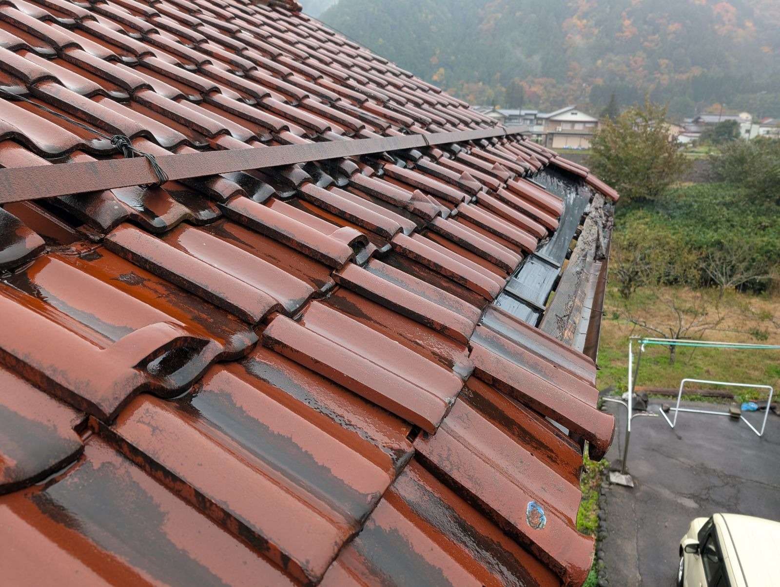 郡上市にて屋根修繕工事