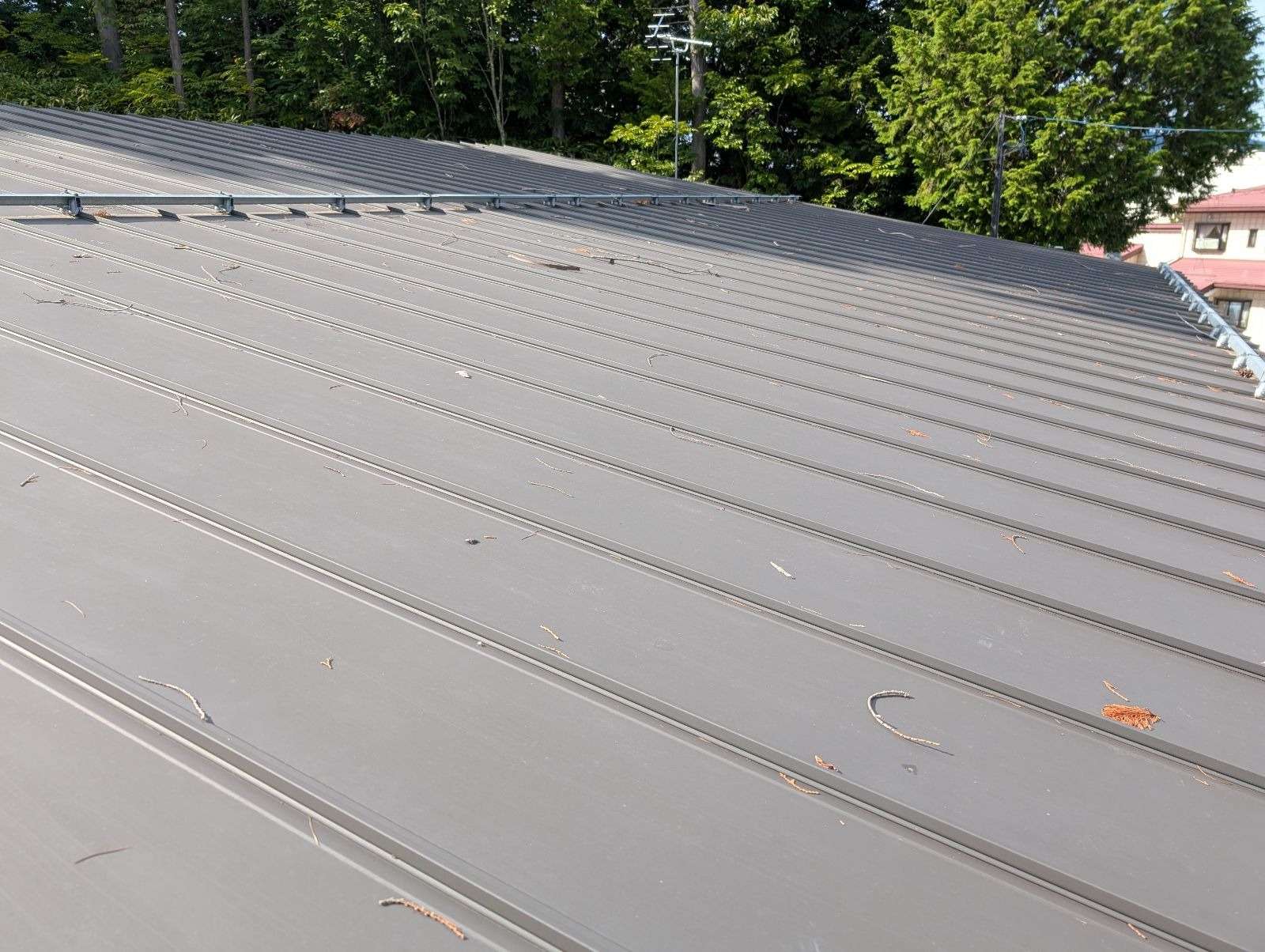 高山市山田町にて屋根塗装工事