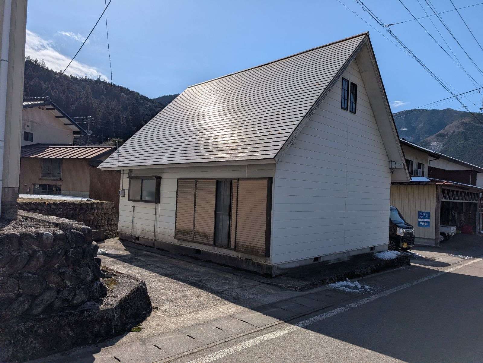 郡上市明宝にて改修塗装工事