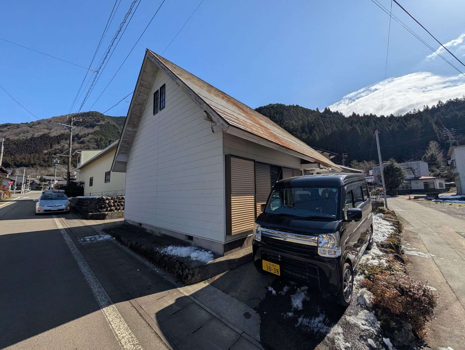 郡上市明宝にて改修塗装工事