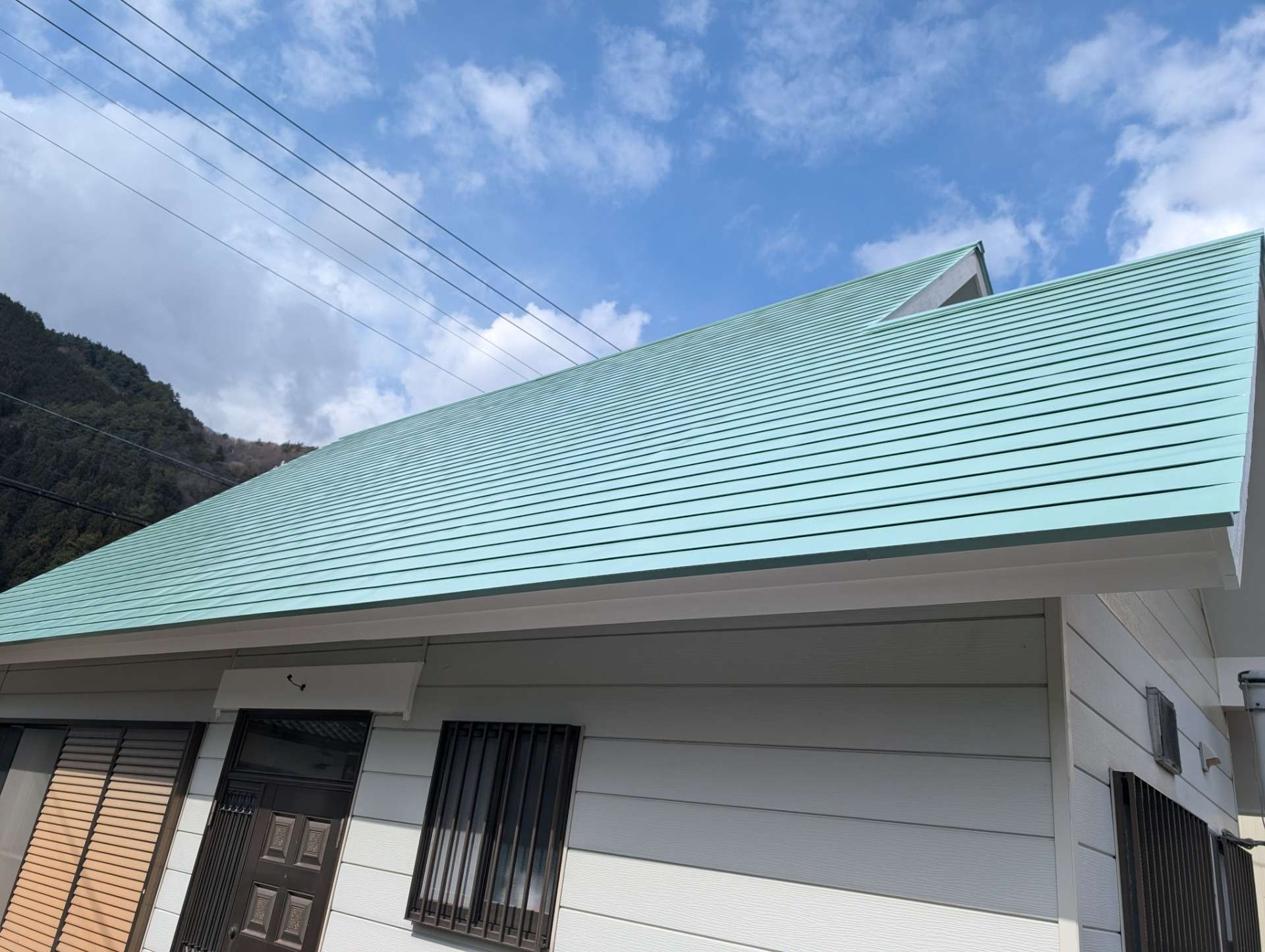 郡上市明宝にて改修塗装工事