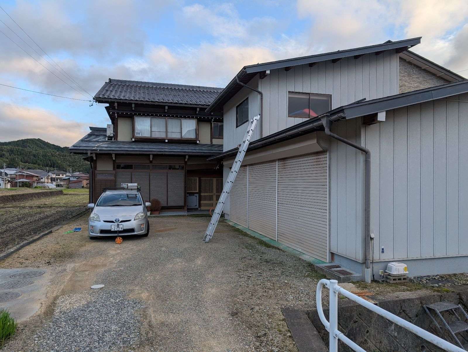 飛騨市古川町にて、改修塗装工事