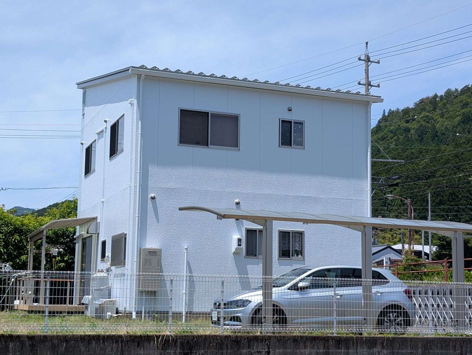 郡上市八幡町にて改修塗装工事