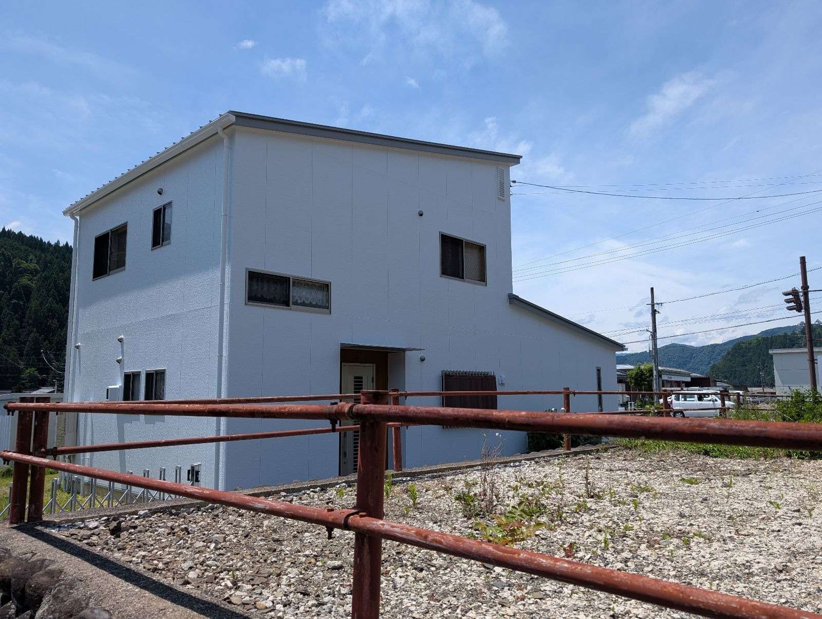 郡上市八幡町にて改修塗装工事