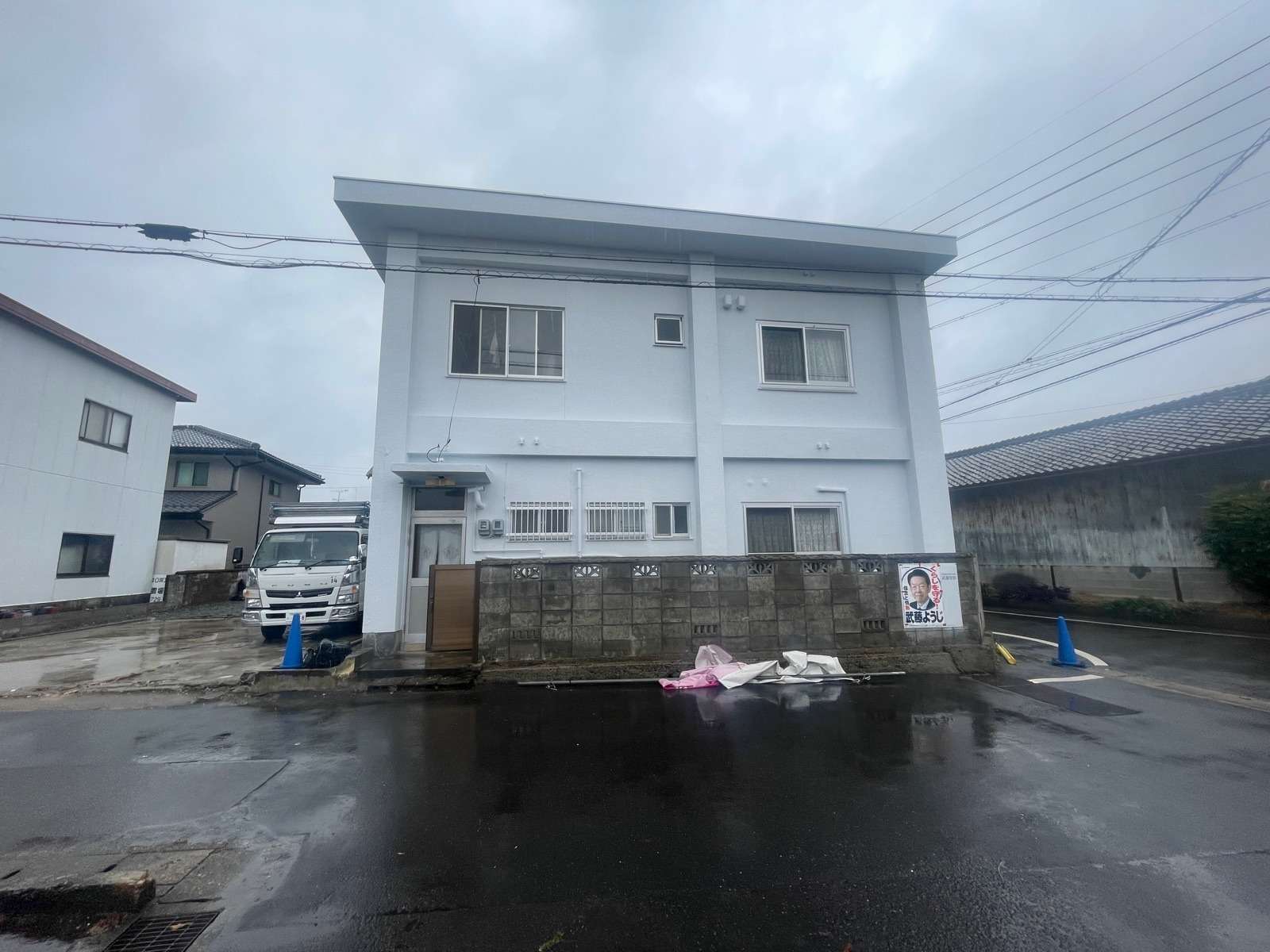 各務原市にて外壁塗装工事
