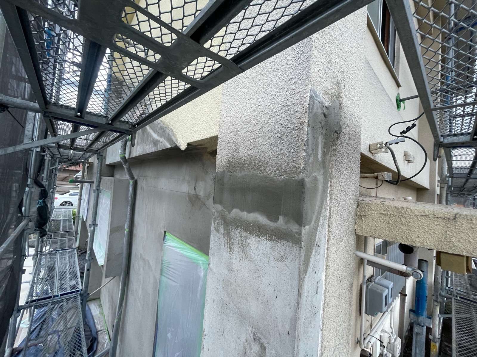 各務原市にて外壁塗装工事