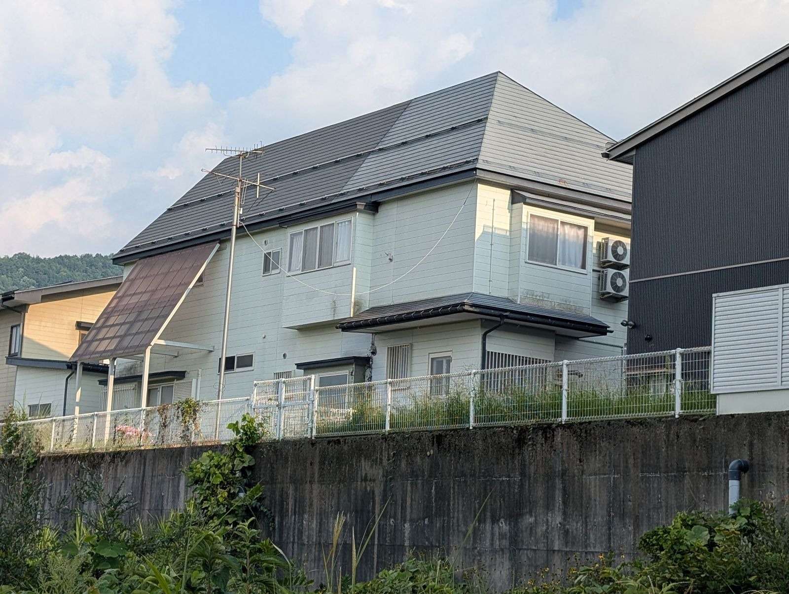 高山市清見町にて改修塗装工事