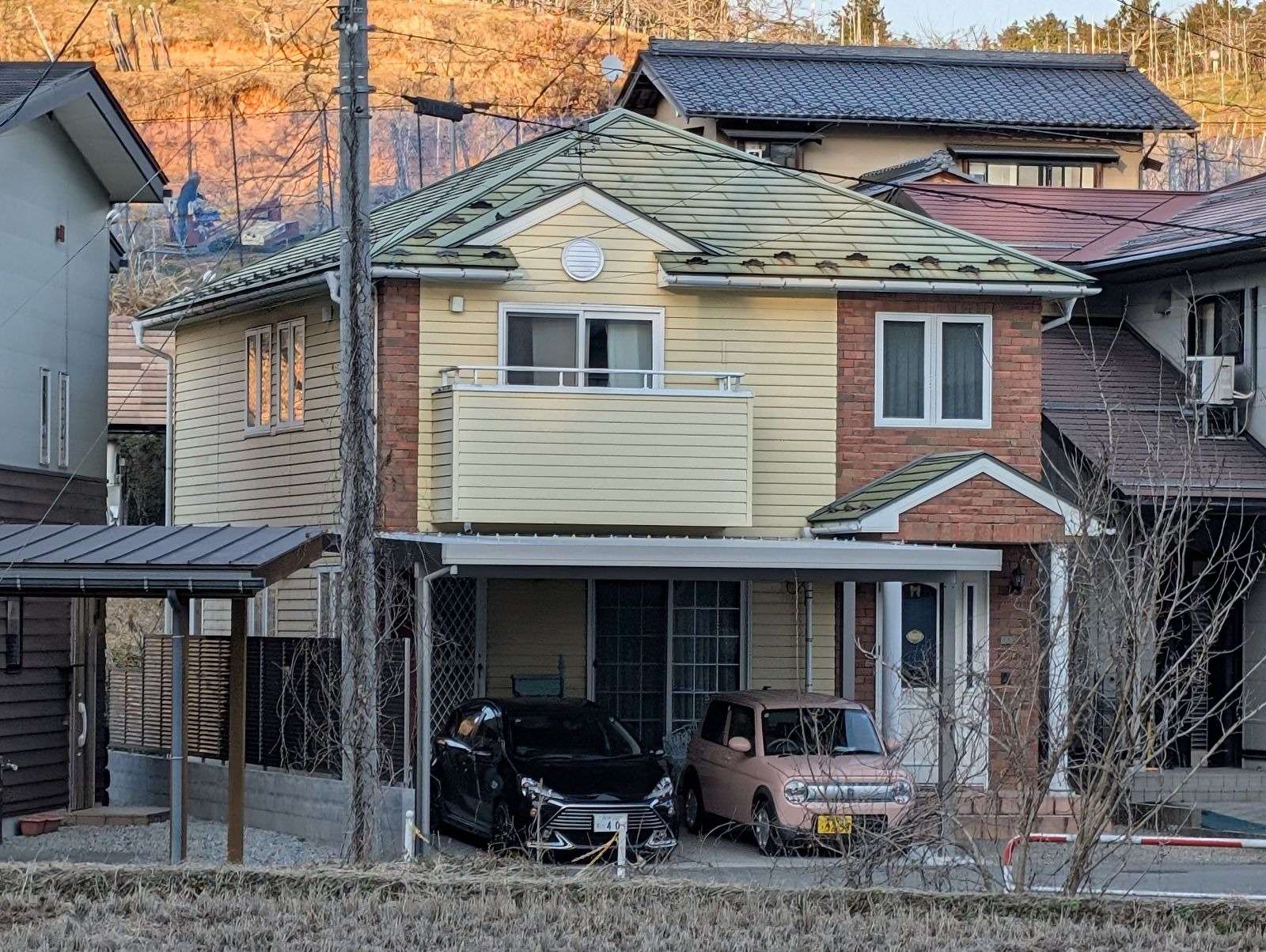 高山市江名子町にて改修塗装工事