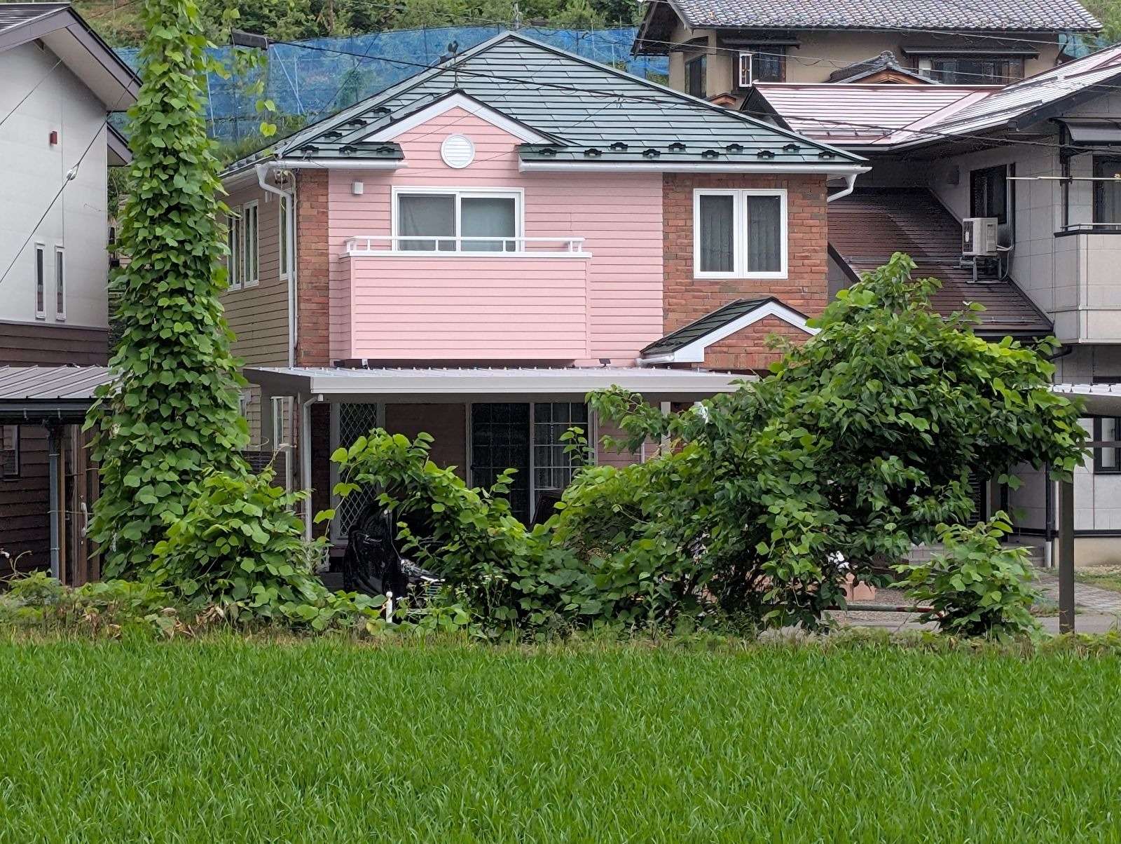 高山市江名子町にて改修塗装工事