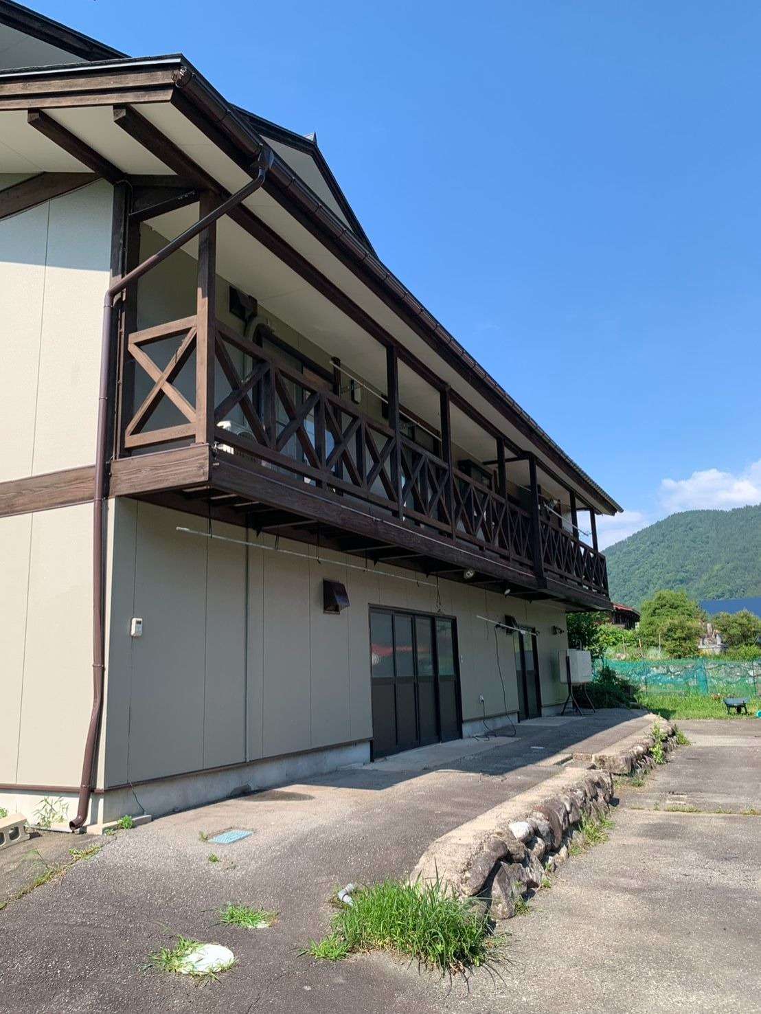 飛騨市河合町にて外壁塗装工事
