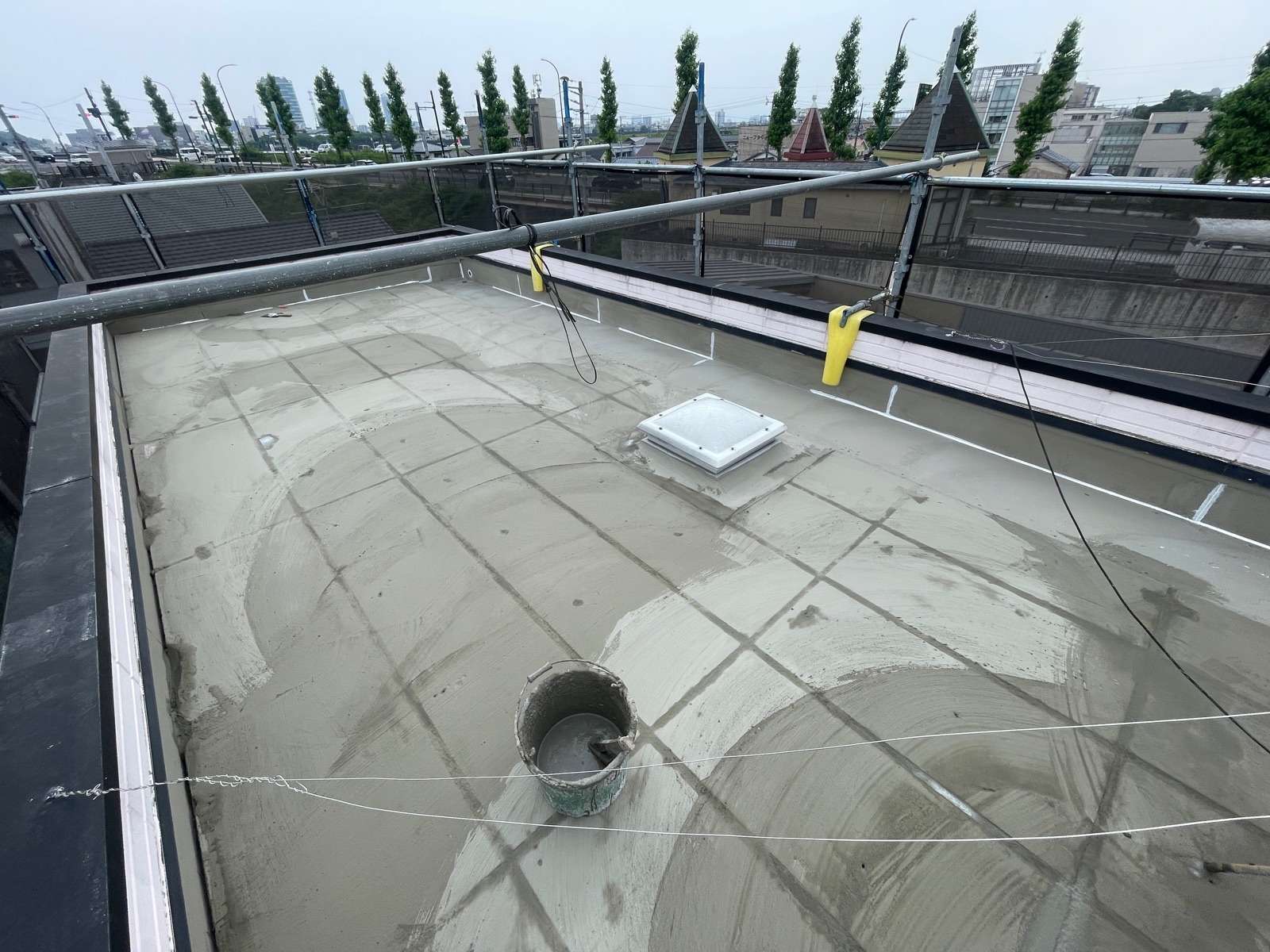 岐阜市早田東町にて防水工事