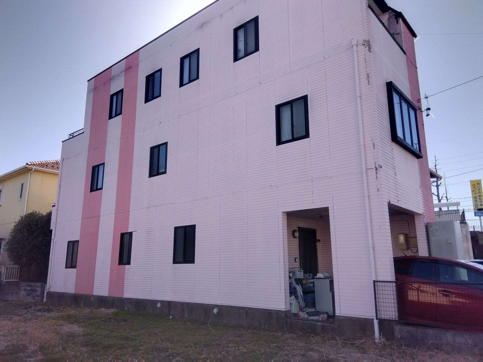 岐阜市早田東町にて外壁塗装工事