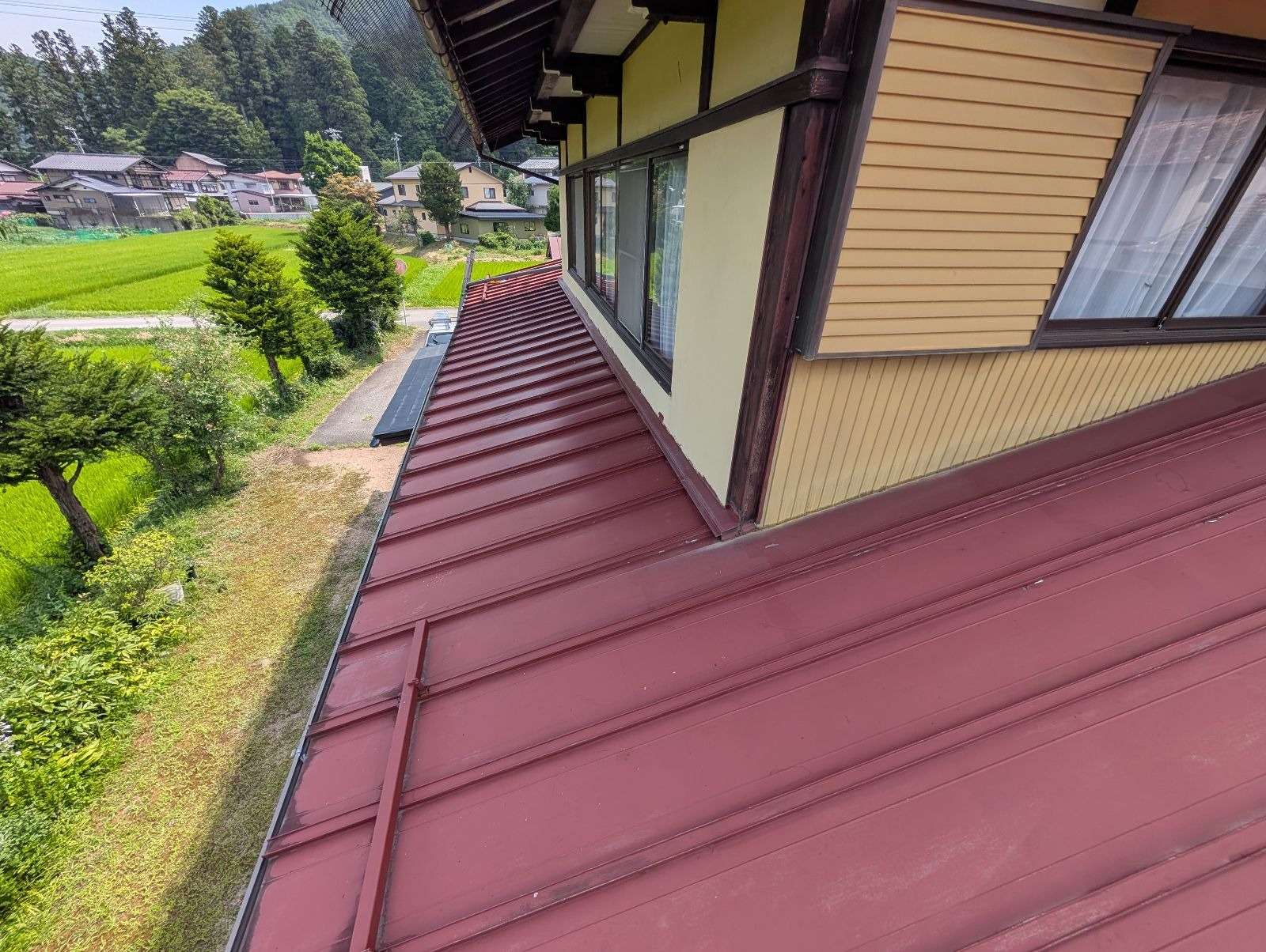 高山市一之宮町にて改修塗装工事