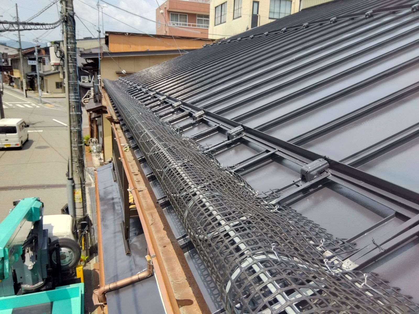 高山市川原町にて改修塗装工事