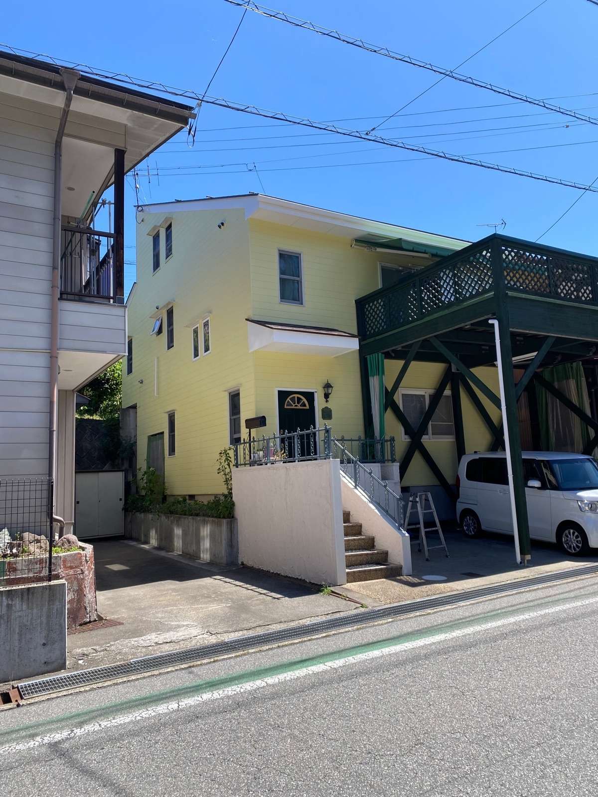 高山市曙町にて改修塗装工事