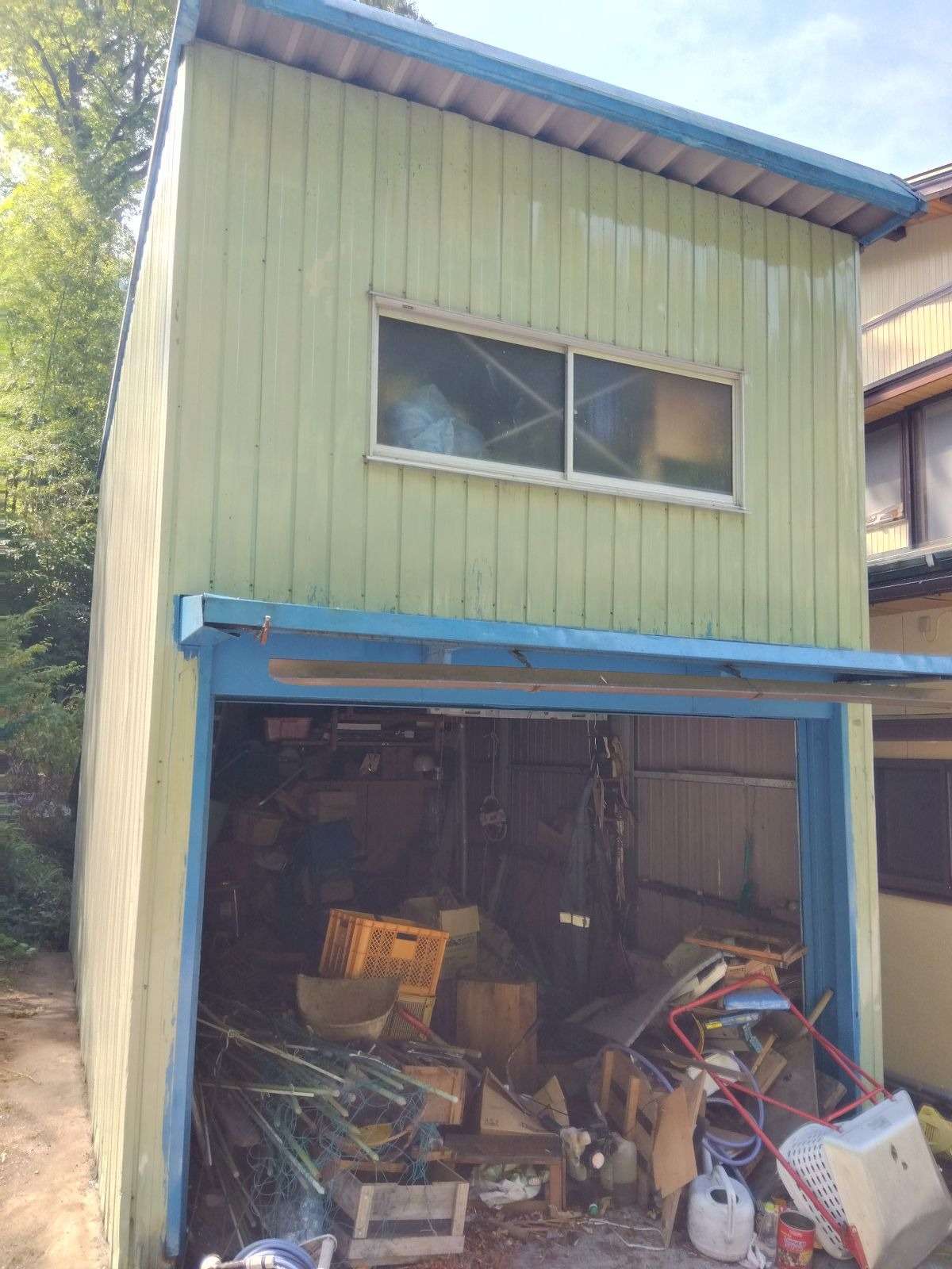 飛騨市神岡町にて外壁塗装工事
