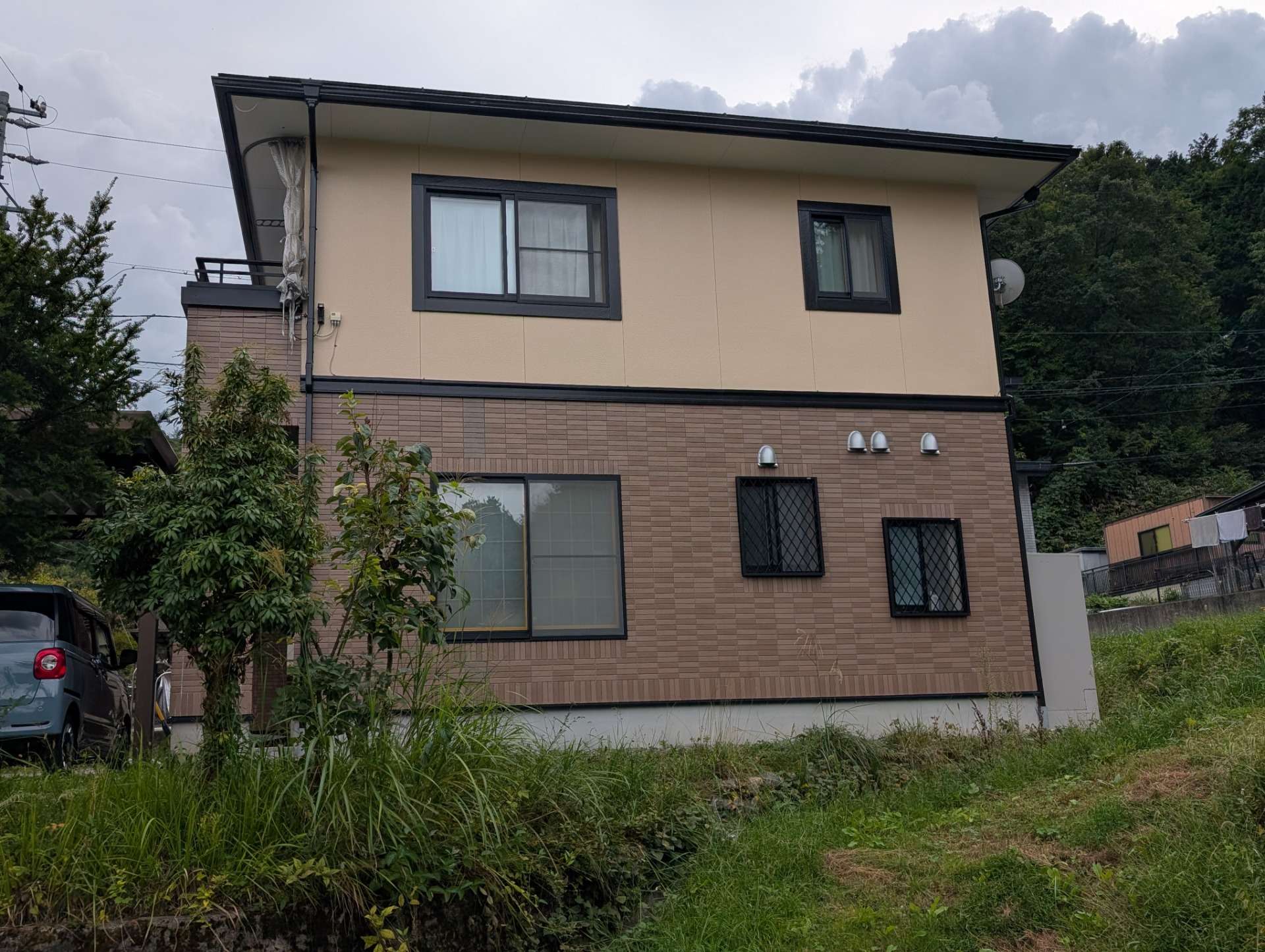 高山市松ノ木町にて改修塗装工事