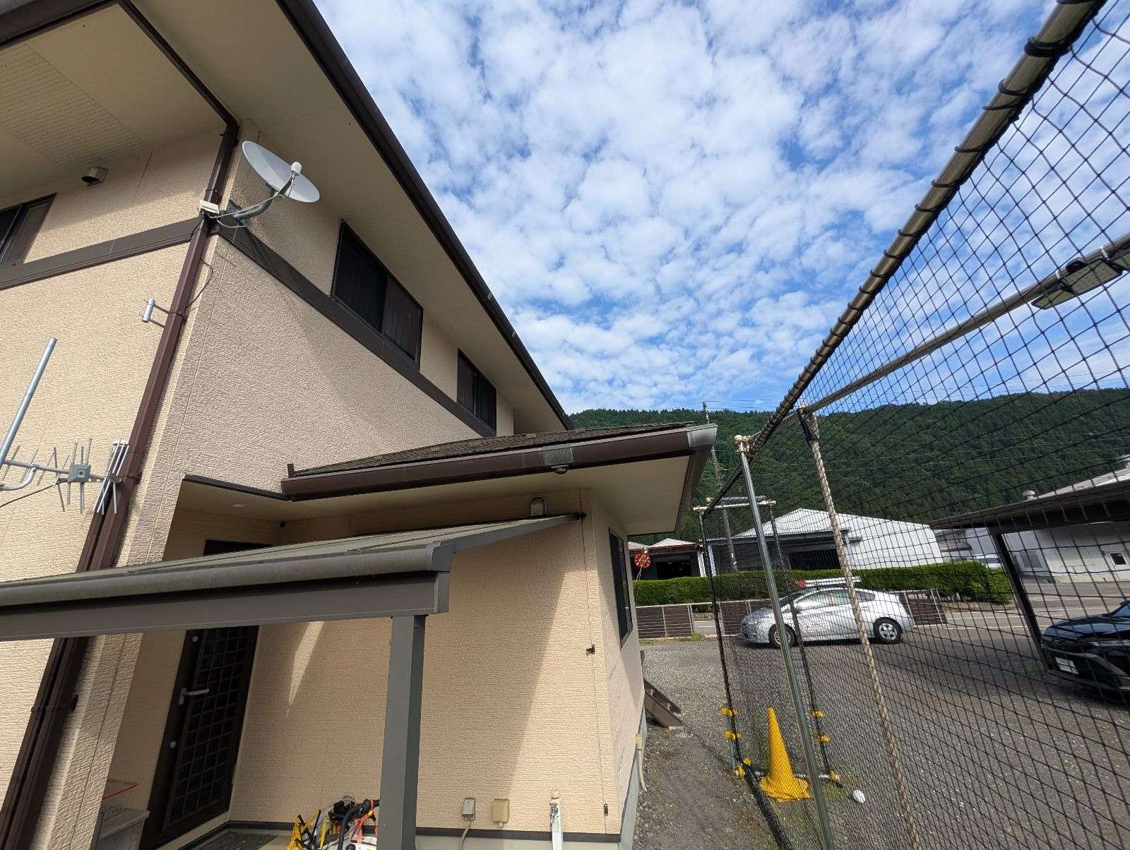 郡上市八幡町にて改修塗装工事