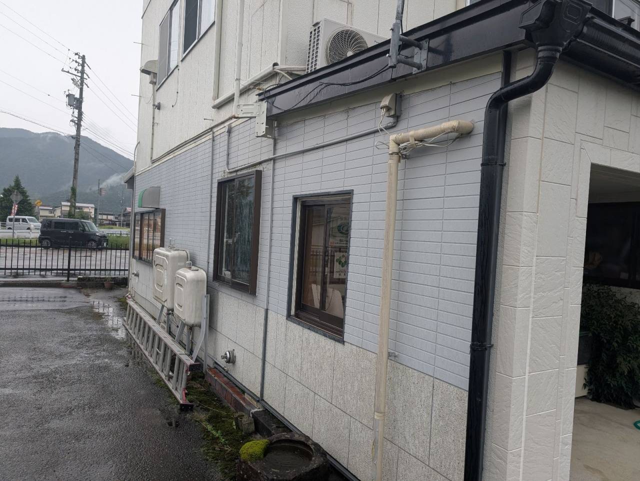 飛騨市古川町にて外壁塗装工事