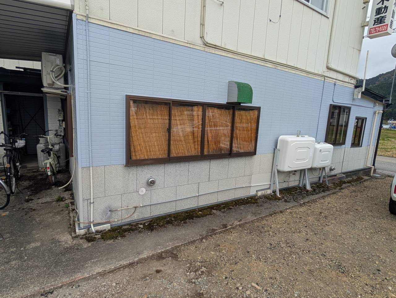 飛騨市古川町にて外壁塗装工事
